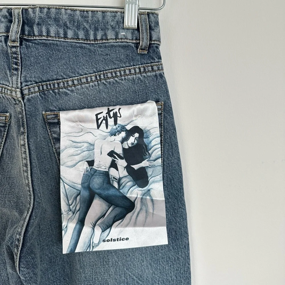 Eytys Jeans Solstice Stone Blue Skinny Jeans | Size 26 NWT